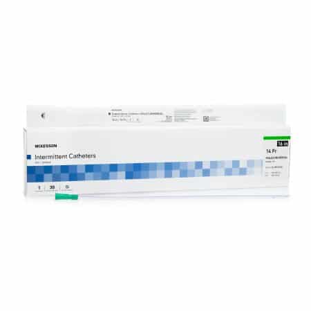 McKesson Coude Tip Uncoated PVC Male Catheter